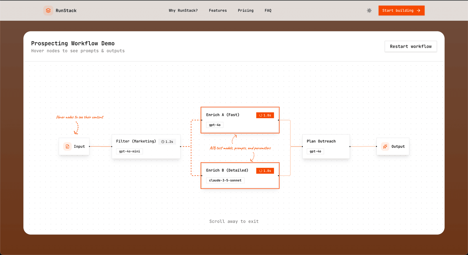 Runstack preview