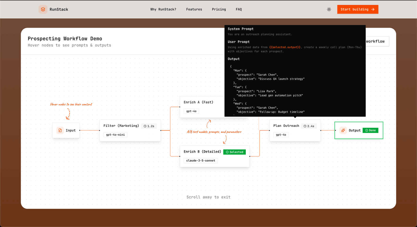Runstack preview