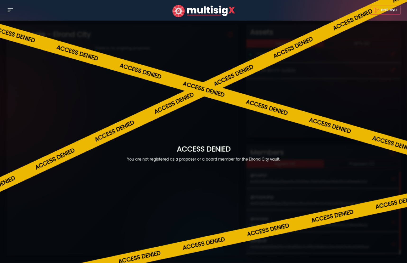 MultisigX preview